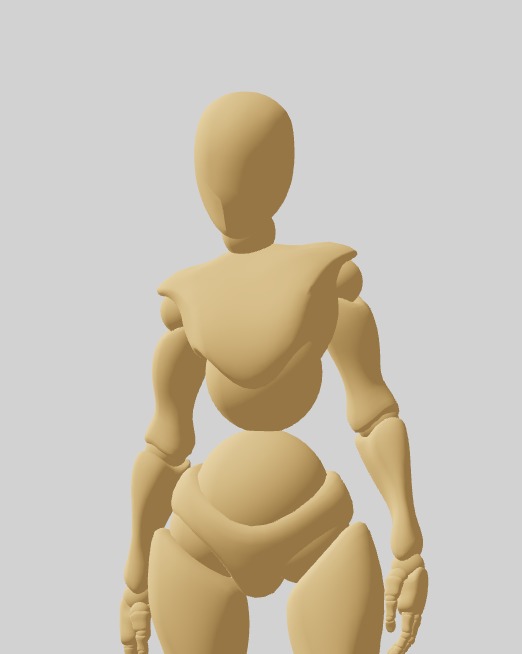 Maquette 3D envoyée à l’IA