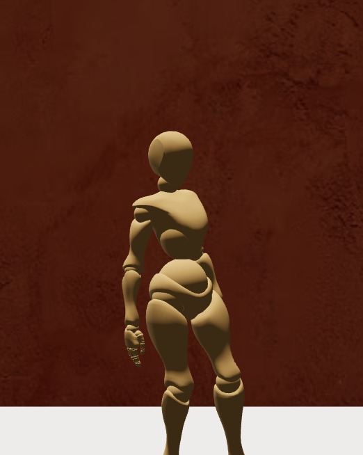 Maquette 3D envoyée à l’IA