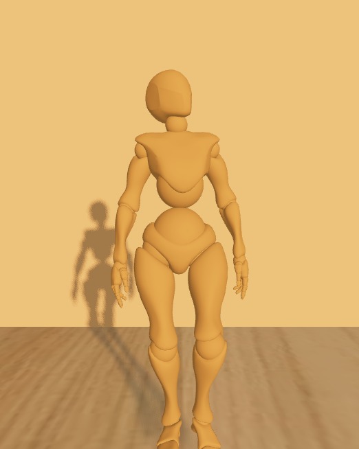 Maquette 3D envoyée à l’IA
