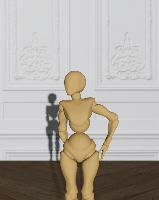 Maquette 3D envoyée à l’IA
